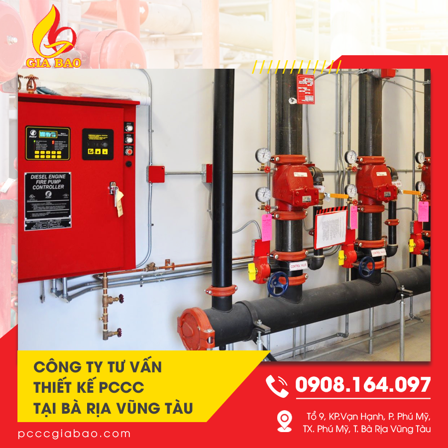 công ty tư vấn thiết kế pccc tại Bà Rịa Vũng Tàu