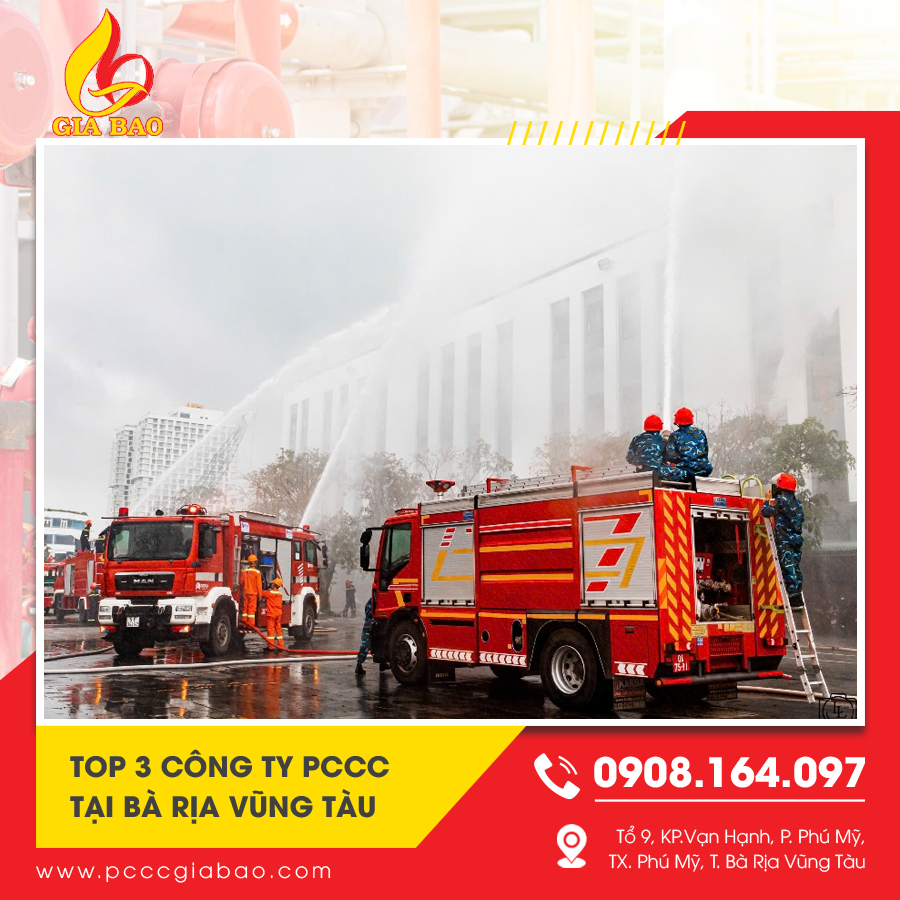 Công ty TNHH PCCC Gia Bảo chuyên tư vấn, lắp đặt, bảo trì hệ thống PCCC, cam kết chất lượng hàng đầu. Công ty TNHH PCCC Gia Bảo chuyên tư vấn, lắp đặt, bảo trì hệ thống PCCC, cam kết chất lượng hàng đầu.
