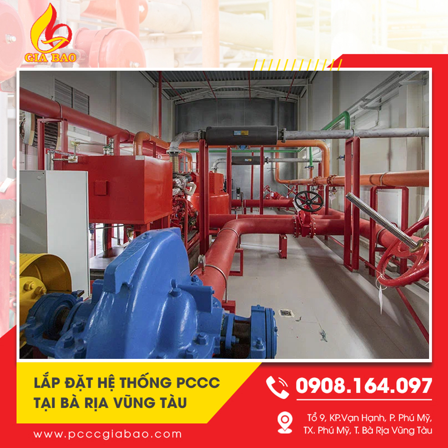 Lắp đặt hệ thống PCCC tại BRVT