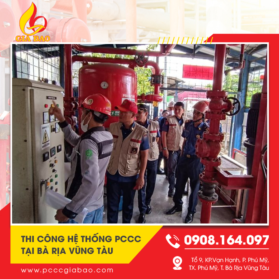 Thiết kế hệ thống PCCC tại BRVT