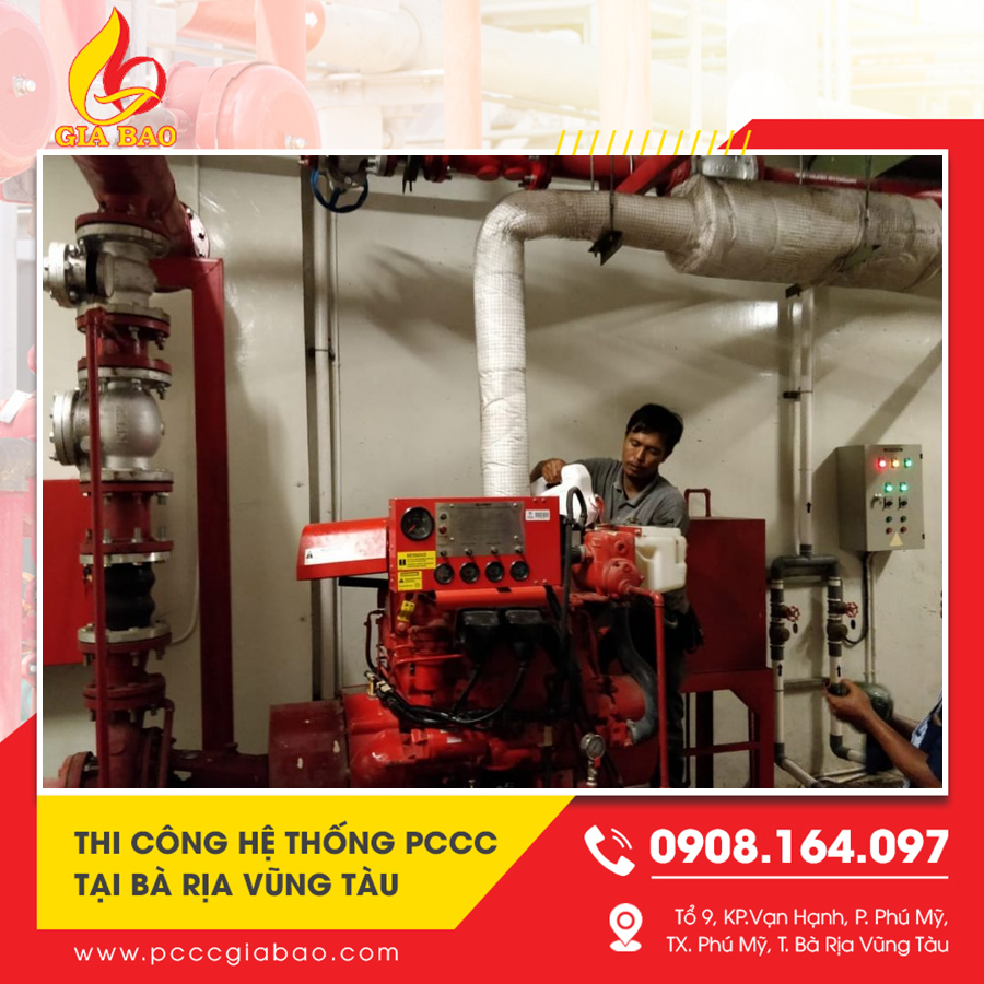 Thiết kế hệ thống PCCC tại BRVT