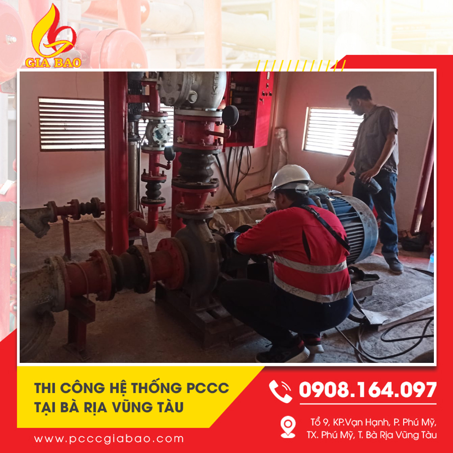 Thiết kế hệ thống PCCC tại BRVT