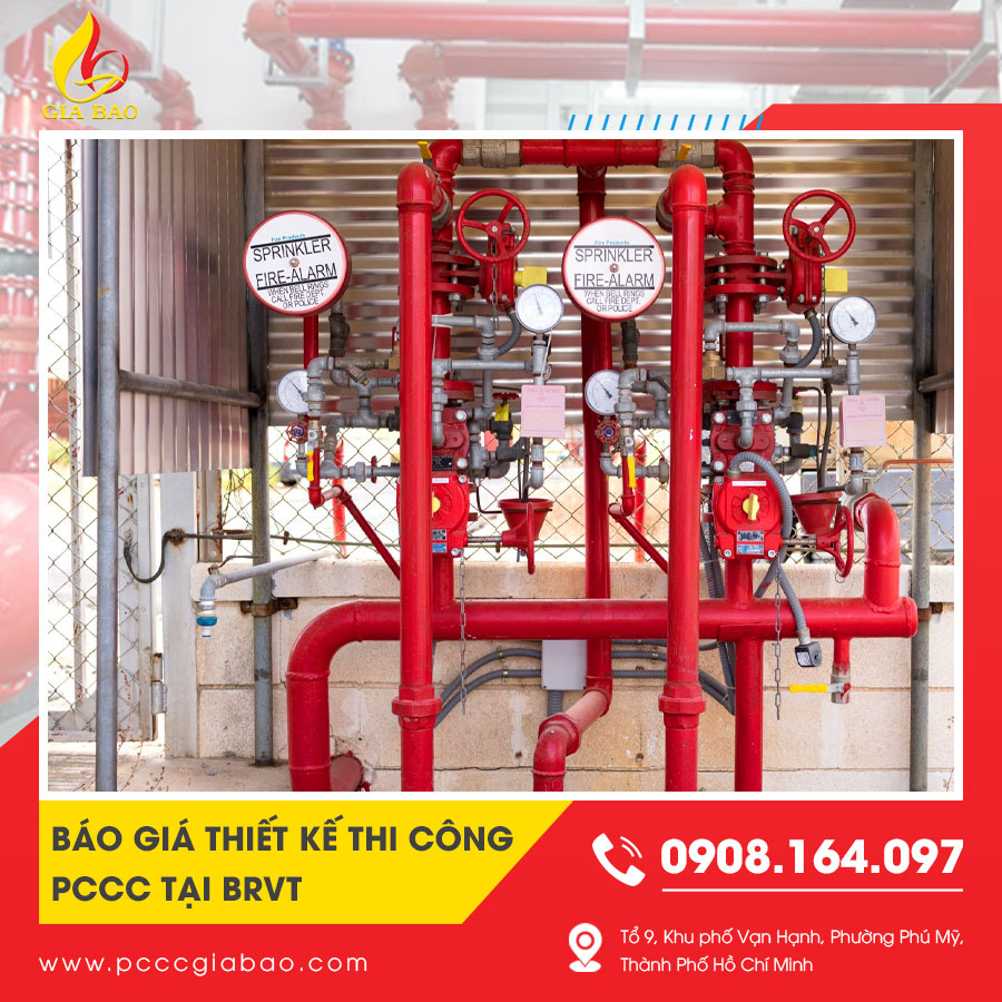 Thi công hệ thống dựa trên báo giá thiết kế thi công PCCC tại BRVT đã thống nhất Thi công hệ thống dựa trên báo giá thiết kế thi công PCCC tại BRVT đã thống nhất