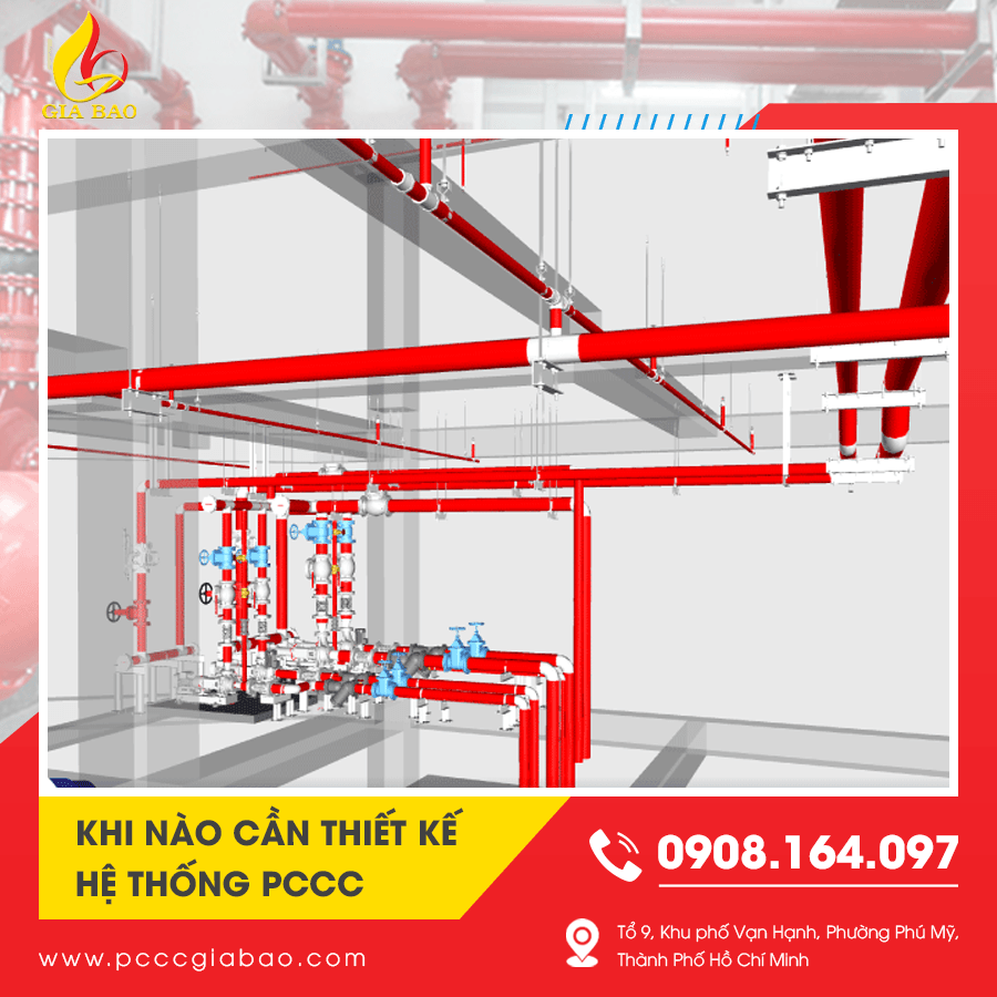 Hồ sơ bản vẽ thể hiện rõ khi nào cần thiết kế hệ thống PCCC theo quy định. Hồ sơ bản vẽ thể hiện rõ khi nào cần thiết kế hệ thống PCCC theo quy định.
