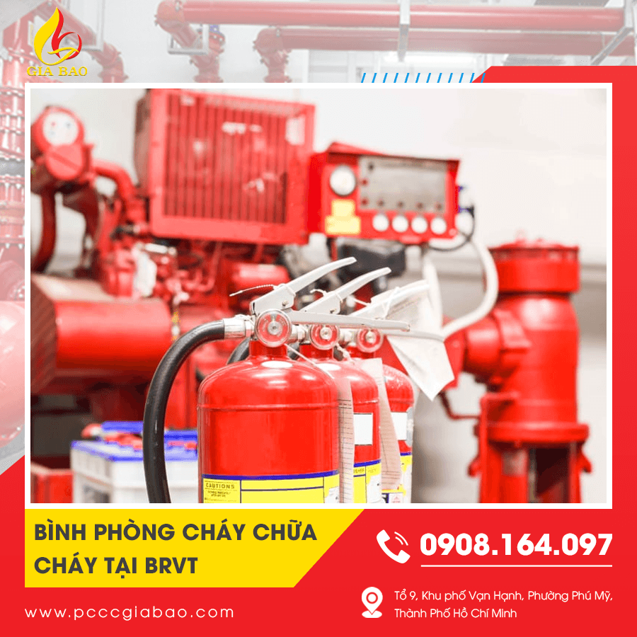 Bình phòng cháy chữa cháy tại BRVT chính hãng Bình phòng cháy chữa cháy tại BRVT chính hãng