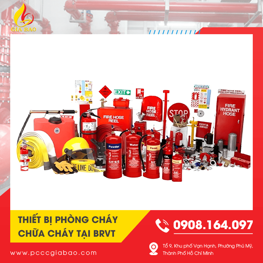 Cung cấp thiết bị phòng cháy chữa cháy tại BRVT Cung cấp thiết bị phòng cháy chữa cháy tại BRVT