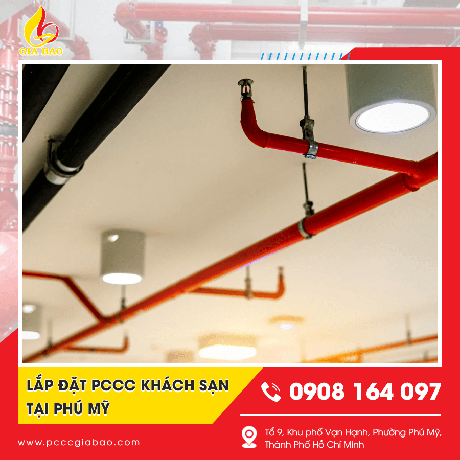Hệ thống chữa cháy tự động trong khách sạn Phú Mỹ Hệ thống chữa cháy tự động trong khách sạn Phú Mỹ